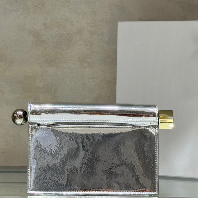 Evening Bags Designer Ladies Sculpture bag Luxury Large Capacity Clutch Women's Bag Simple Fashion Silver chain Sculpture Bag Fashion Shoulder Crossbody Soft Bag