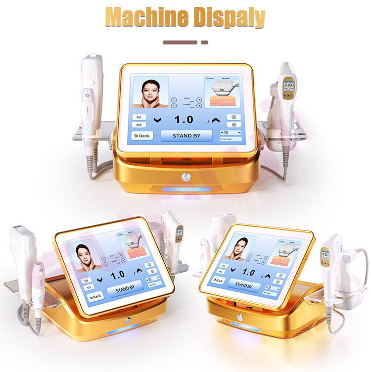 Skin Tightening 8d Professional Hifu Machine For Face Lifting And Body Slimming Best Quality Hifu High Intensity Focused Ultrasound Portable 4In1Hifu
