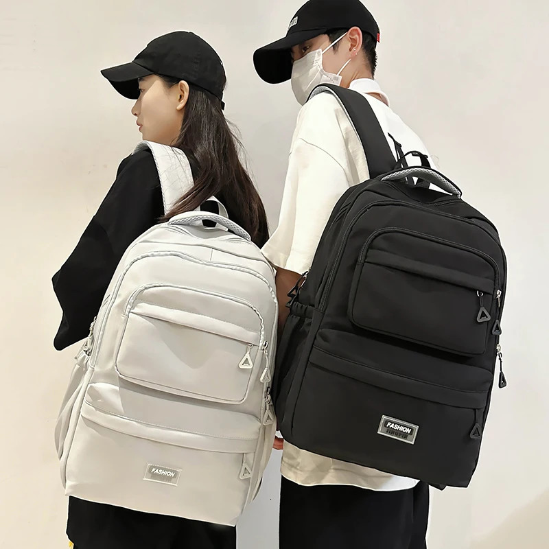 Fashion Lady High Capacity Waterproof Backpack Man and Woman Girls Laptop Student School Bags Cute Girl Travel Book Bag Unisex 241115