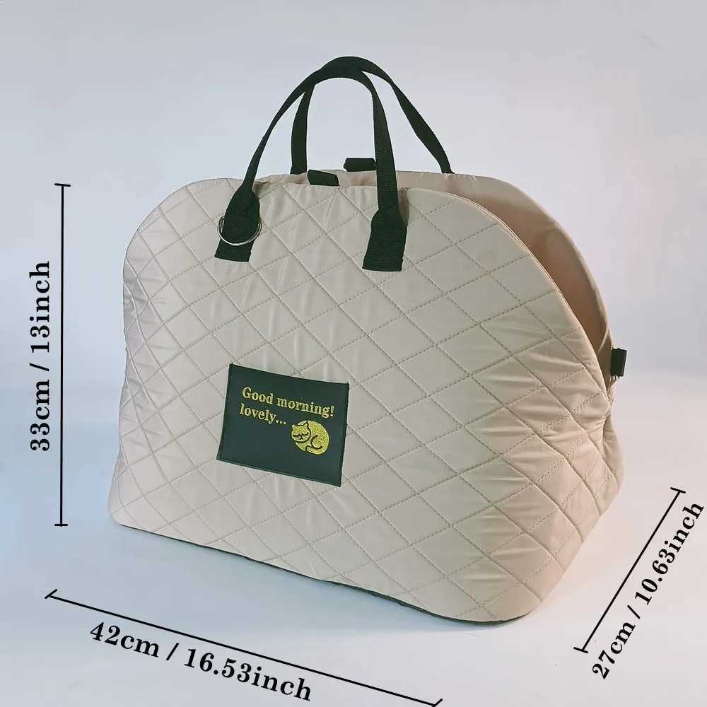 Dog Car Seat Covers Cat Carrier Dog Carrier for Pets Up to11Lbs Soft-Sided Cat Bag Animal Carriers Travel Puppy Carry Car Seat Nonslip Dog Carriers z2