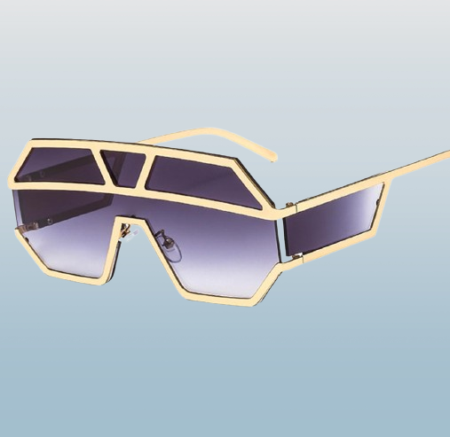 ALOZ MICC New One Piece Lens Sunglasses Women Oversized Square Sun Glasses Brand Designer Men Sun Glasses Shades UV400 A641