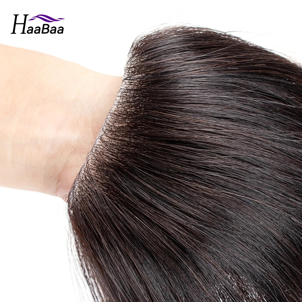 7X15cm Mens Invisible Forehead Frontal Straight Human Hair Piece Front Hairline D Style Men Toupee 241115