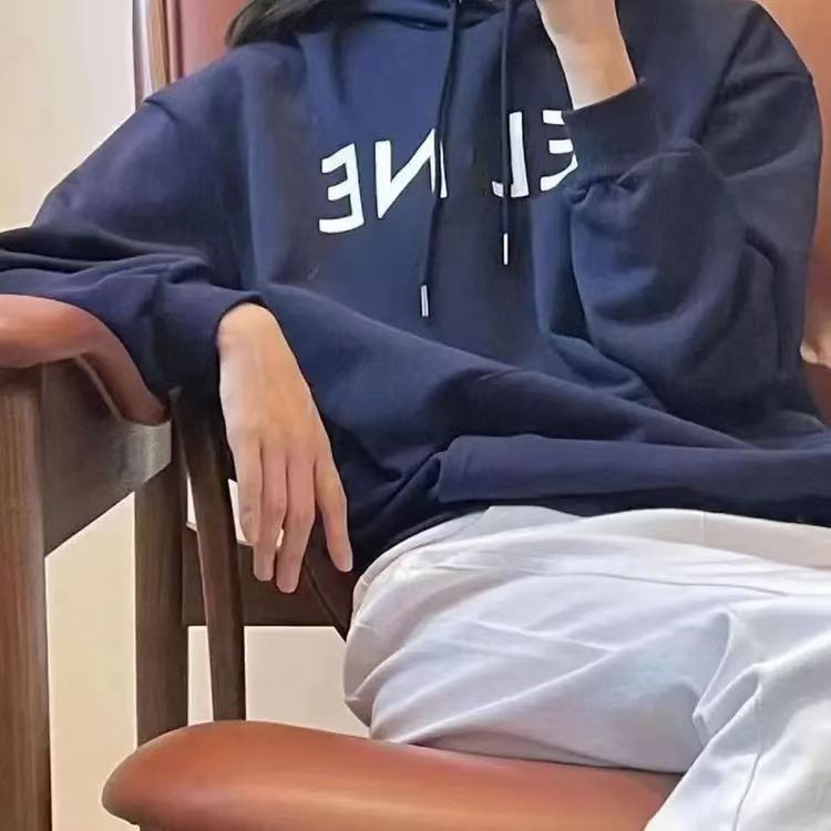 23 mens hoodie designer hoodie Womens hoodies black white pink pure cotton versatile luxury couple's same clothing M-5XL