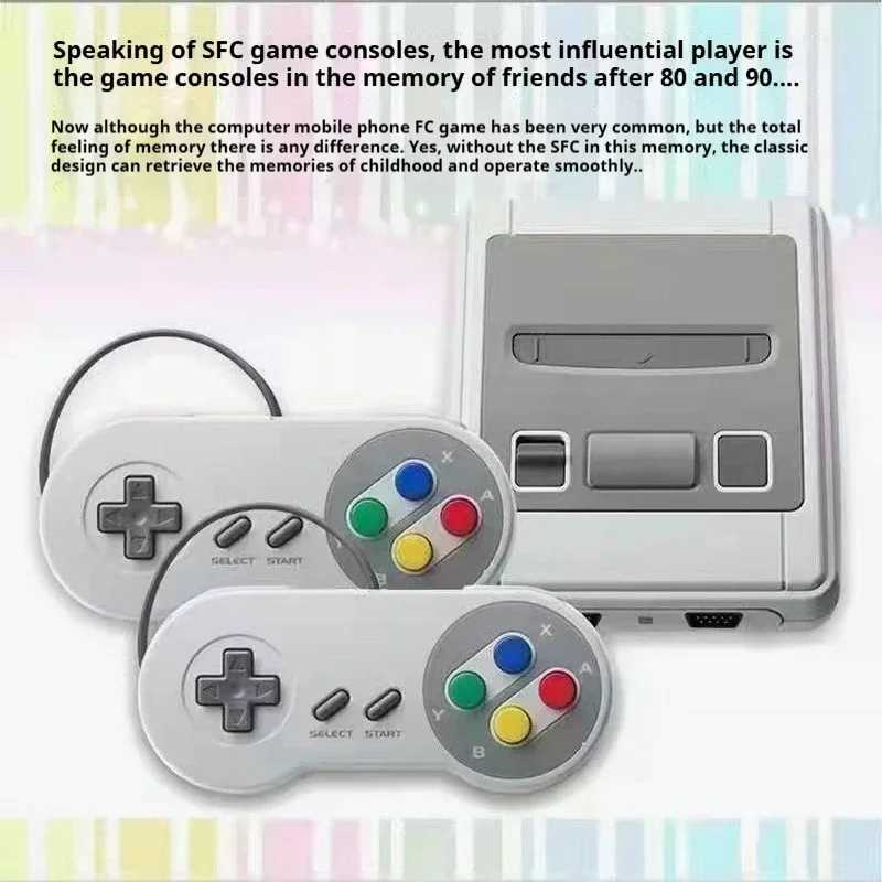 SFC620 Mini TV Game Console Retro Classic Handheld Game Player Built in 620 Game Video Game Console Y241115