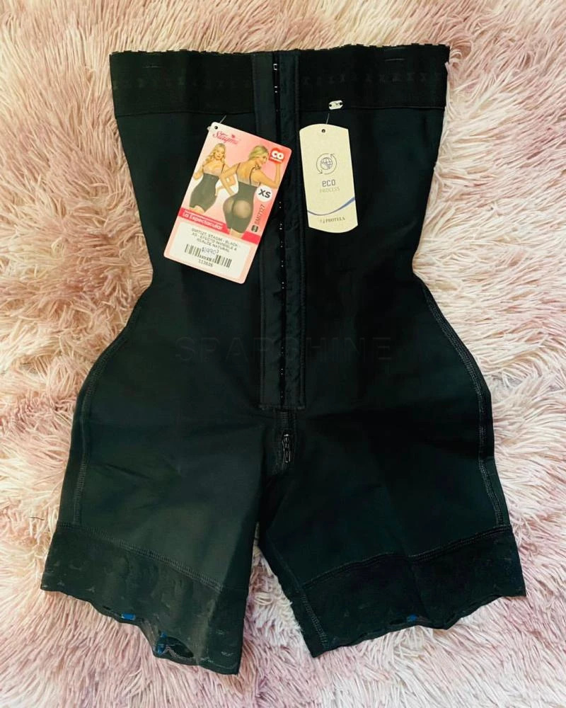 Strap shapewear Womens Adjustable Straple Open Bust Shapewear Colombian Girdle Female Underwear High Waist Push Up Shorts 241115