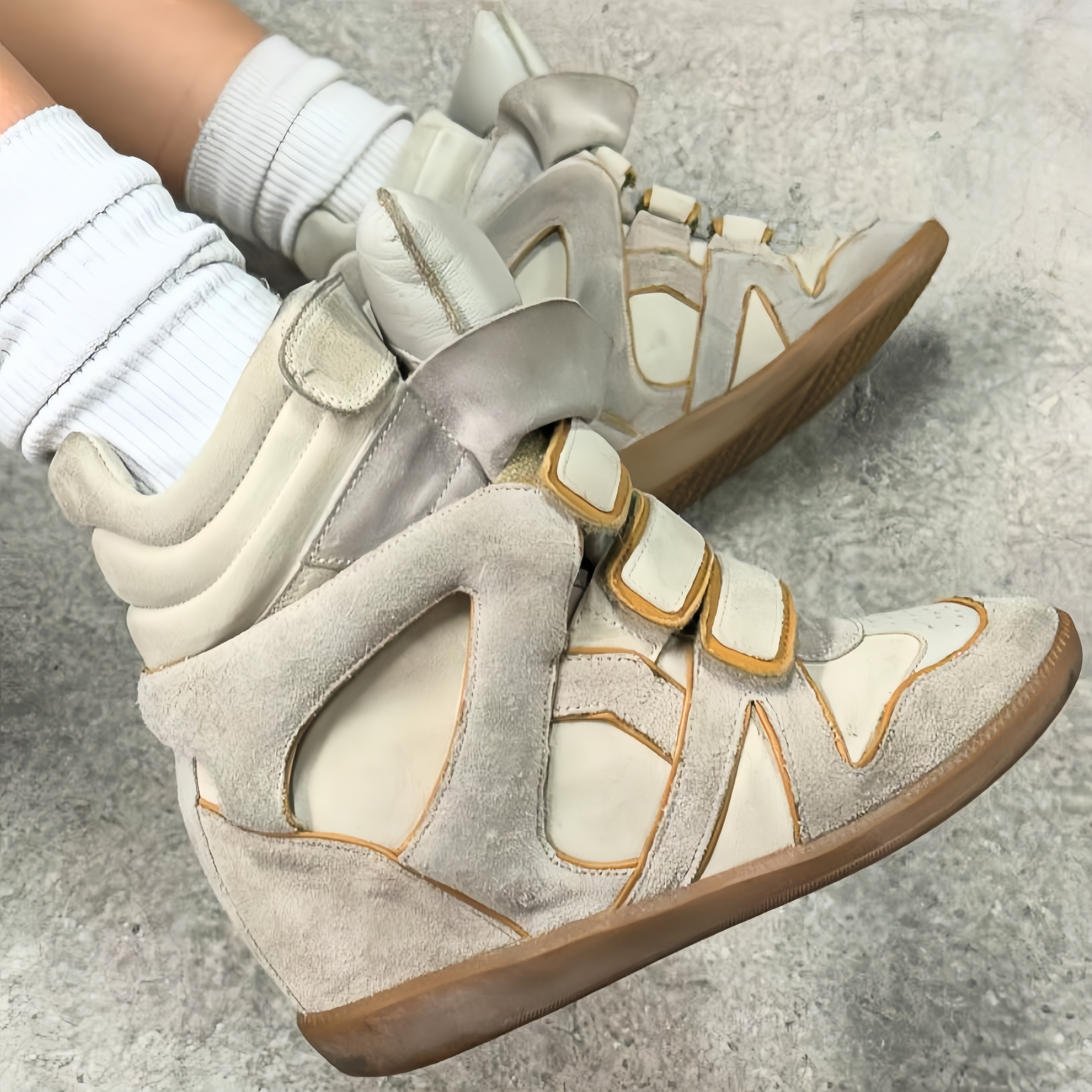 Designer Womens Isabel Marrant Bekett Ankle Snow Fashion Boot Isabelle Marrant Sneaker décontracté en cuir en cuir Muis de chaussures de chaussur