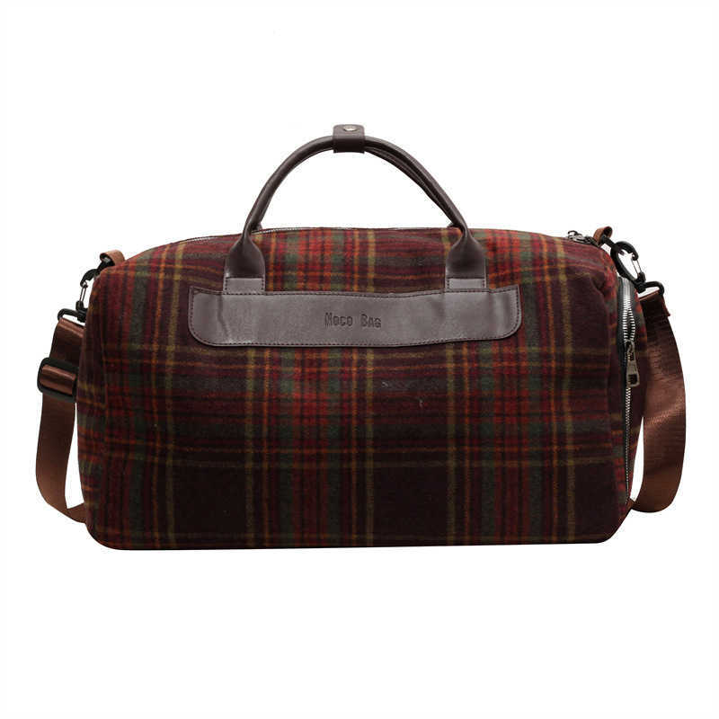 Ladies Crossbody Fitness Bag Crossbody Lightweight Business Travel Airplane Bag Fashion Short Distance Handheld Travel Bag