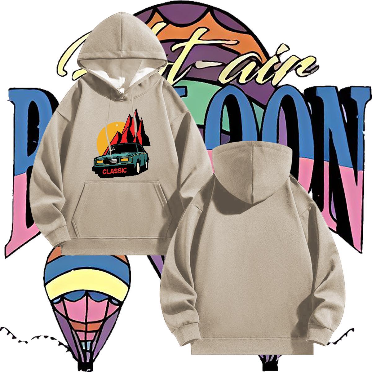 Stylist Man Hoodie Autumn Winter Casual Brand Men Hoodie Hooded Collar Long Sleeve Custom Print Oversized Pullover Hoodie 350g Cotton