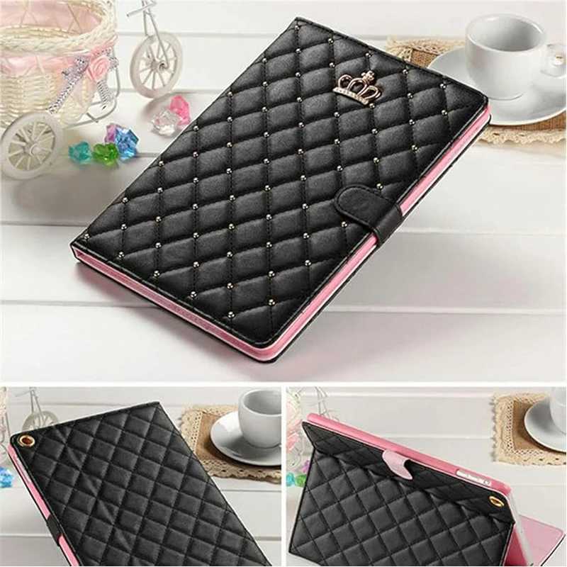 Hot Sale Funding Case for iPad Air 4 5 10.9 Smart Cover iPad Air 11 Pro 11 10.2 7th 8th 9th 2 1 9.7 10.5 Mini 7 6 Lambskin Stand Coque T241115