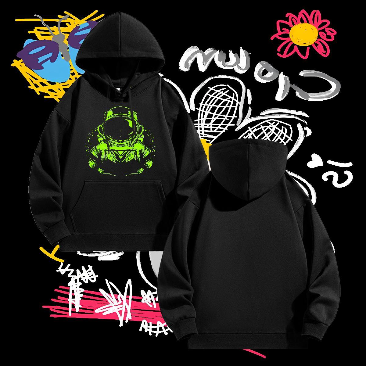 Free Shipping Hoodie Men Hooded Collar Breathable Designer Men Hoodie Plus Size Custom Wear High Street Hip Hop Thick Plush