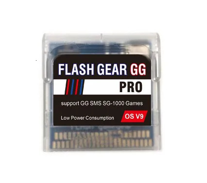 Flash Gear Game Cartridge for Sega Game Gear GG Console with 8GB Micro TF Card 241125