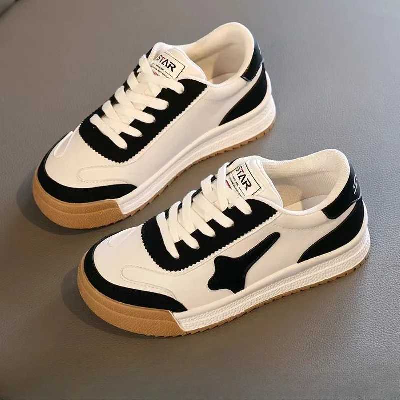 Zapatillas spring and autumn soft soled sports shoes anti slip cross white casual shoes unisex boys and girls sports and childrens shoes Z250217