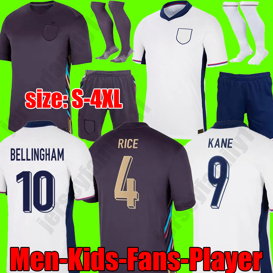 3XL 4XL 2024 Euro cup soccer jersey BELLINGHAM KANE STERLING RASHFORD GREALISH FODEN SAKA eNGLanDS football shirt men kids kit uniforms ALEXANDER-ARNOLD PICKFORD