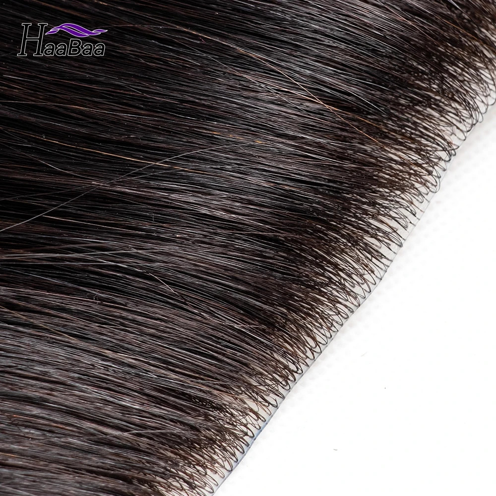 7X15cm Mens Invisible Forehead Frontal Straight Human Hair Piece Front Hairline D Style Men Toupee 241115