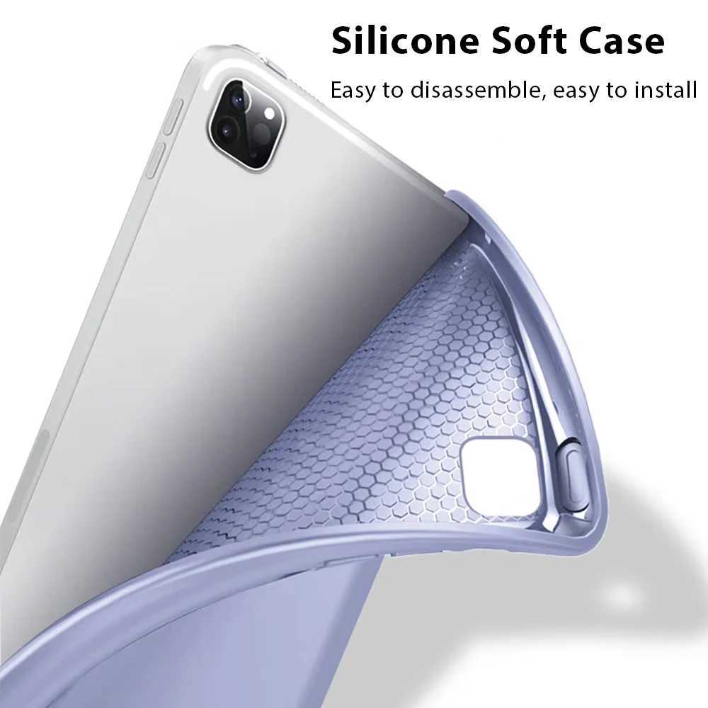 Hot Sale Suitable for iPad Case Pro 13 11 M4 M2 2024 12.9 12 9 10 10th Generation Air 5 4 3 2 1 Mini 6 8 7th 6th 5th 10.9 10.2 Funda Cover T241115