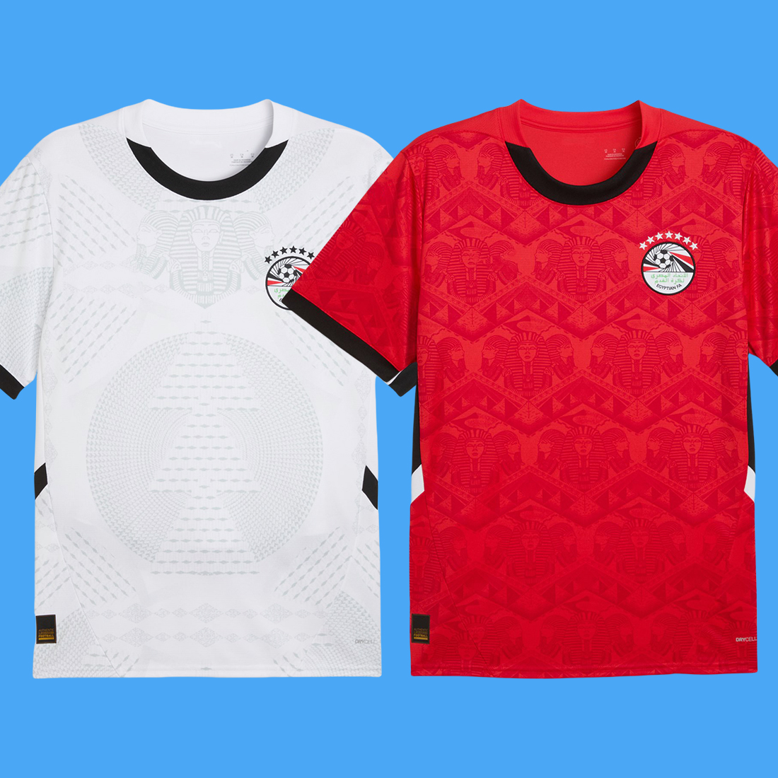 2024 2025 Egypt Soccer Jerseys Home Away Egypt Football Shirts 24 25