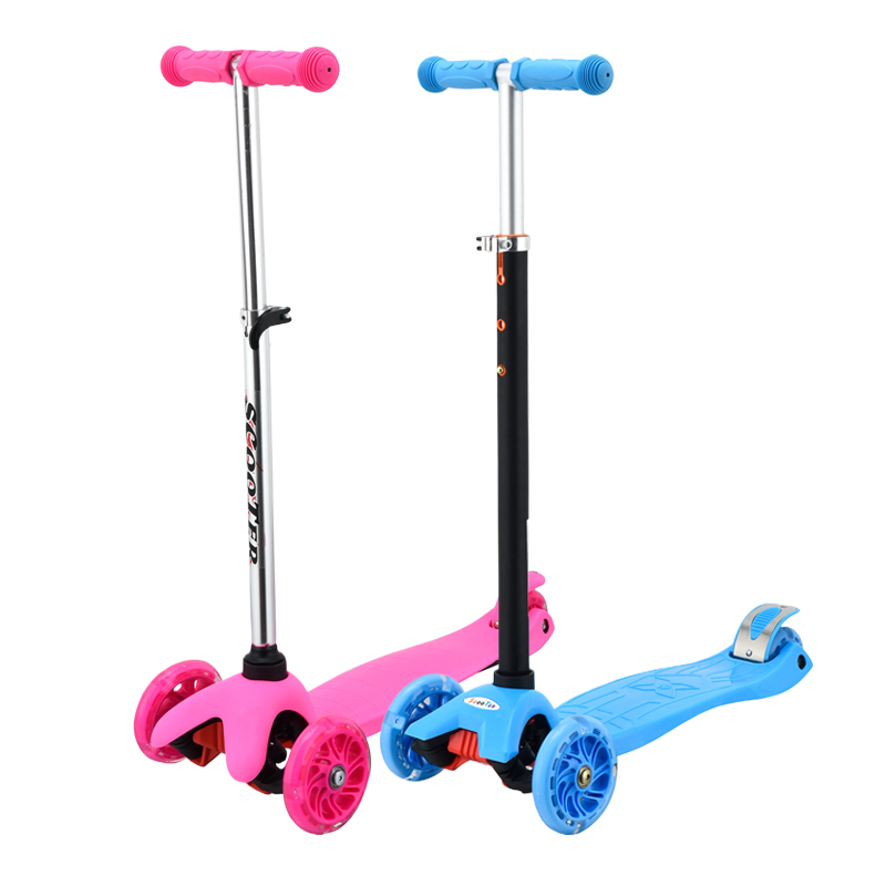 Factory direct supply children's scooter height adjustable scooter kids daily yo-yo foldable scooter