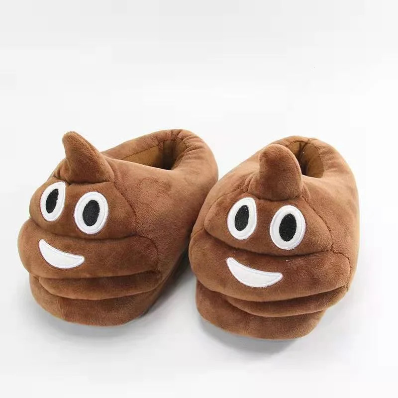 For Man And Women Slipper Prankish Cartoon Indoor Thickening Warm Plush Slippers Winter Shoes 241115