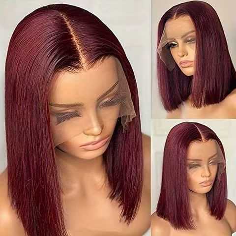 12A Raw Indian Hair Vendor Vietnamese 4*4 Closure HD Lace Frontal WigsFor Black Women Wigs Human Hair Transparent Lace Front