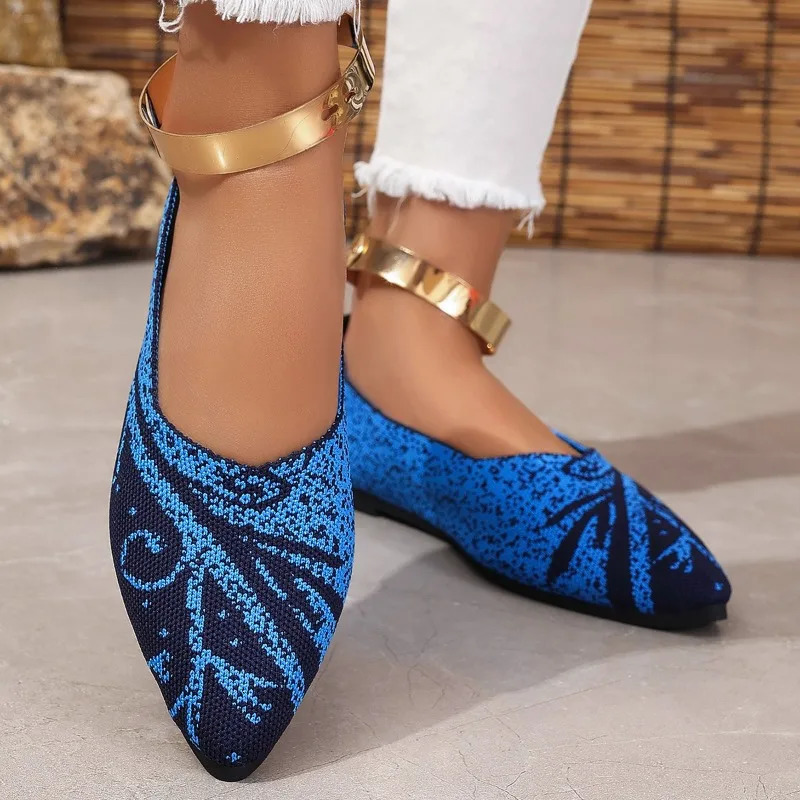 Womens single shoes summer flat corner mesh matching color Oxford shoes casual lightweight soft soled boat shoes 241115