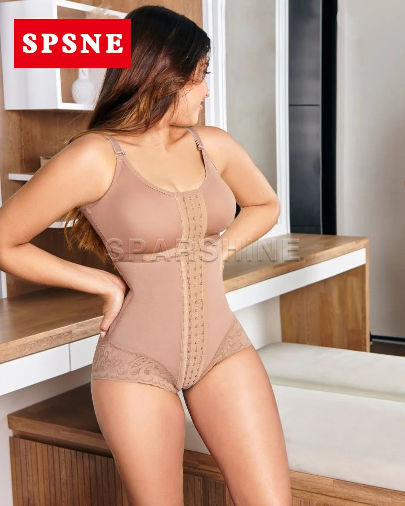 Buttoned Triangle Compression Shapewear Bodysuits Belts For Women Remove The Belly Shorts Girdle 241115