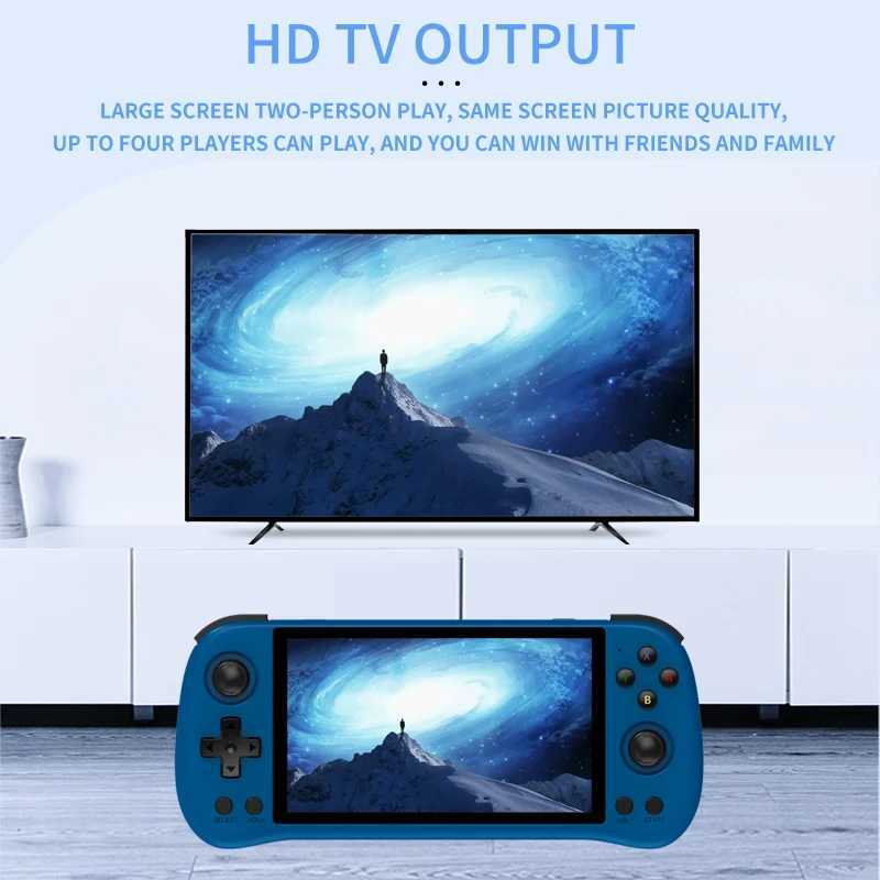POWKIDDY X55 Open Source Retro Handheld Game Console 5.5-inch 1280 * 720 Ips Sn Built in WiFi HD Output Childrens Gift Y241115