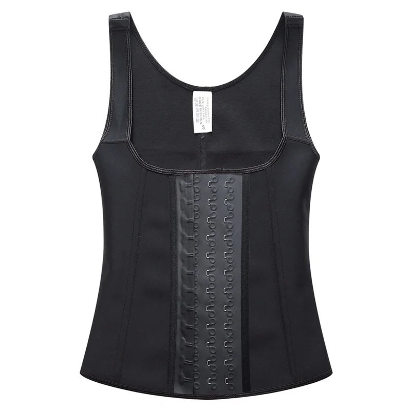 High Compression Waist Trainer Firm Control Body Shapewear Women Latex Sports Vest Slimming Corset Steel Bone Fajas Colombianas 241115
