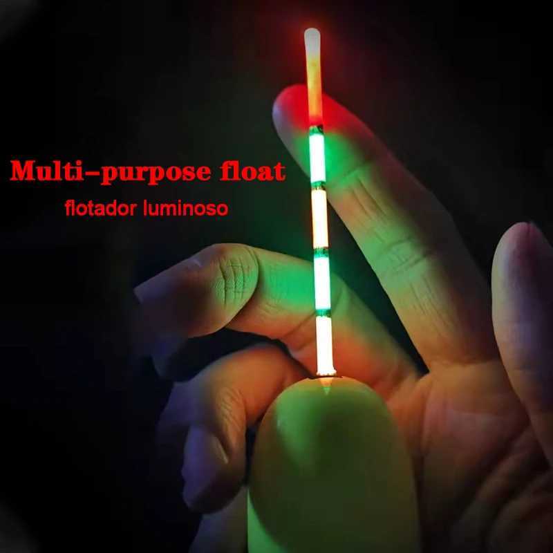 2044 New Automatic Bottom LED Electronic Fishing Float Accessories Portable Fast Fishing Artwork+Linear Fishing Equipment HotW241116