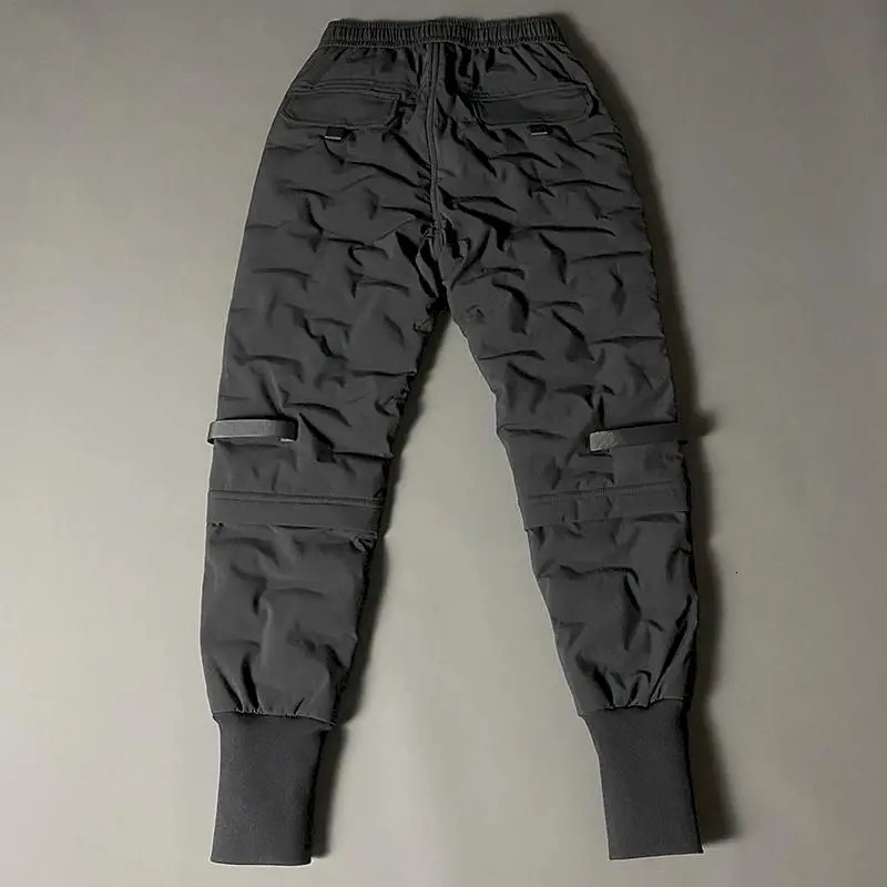 Mens underwear winter thick and loose upper high-quality fashion brushed cargo mens pants 241111