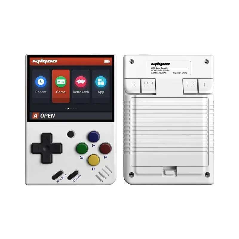 MIYOO MINI V4 PortableRetro handheld game console 2.8-inch IPS Sn video game console Linux system classic game console Y241115