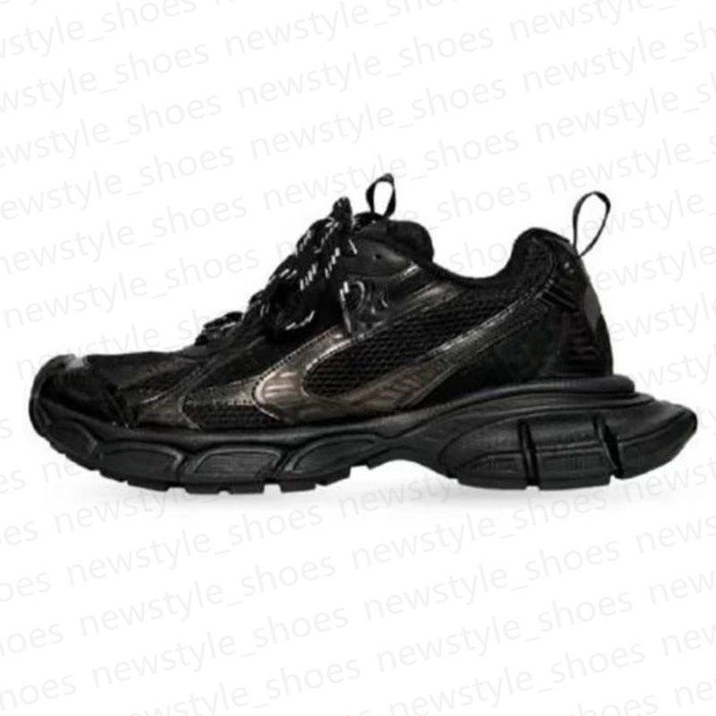 Paris 3xl Sneaker Designer shoes Women Men Casuals Leather Triple Trainers Black White Pink Leather Mesh Nylon Tess.s Gomma Sneakers Trainers c1