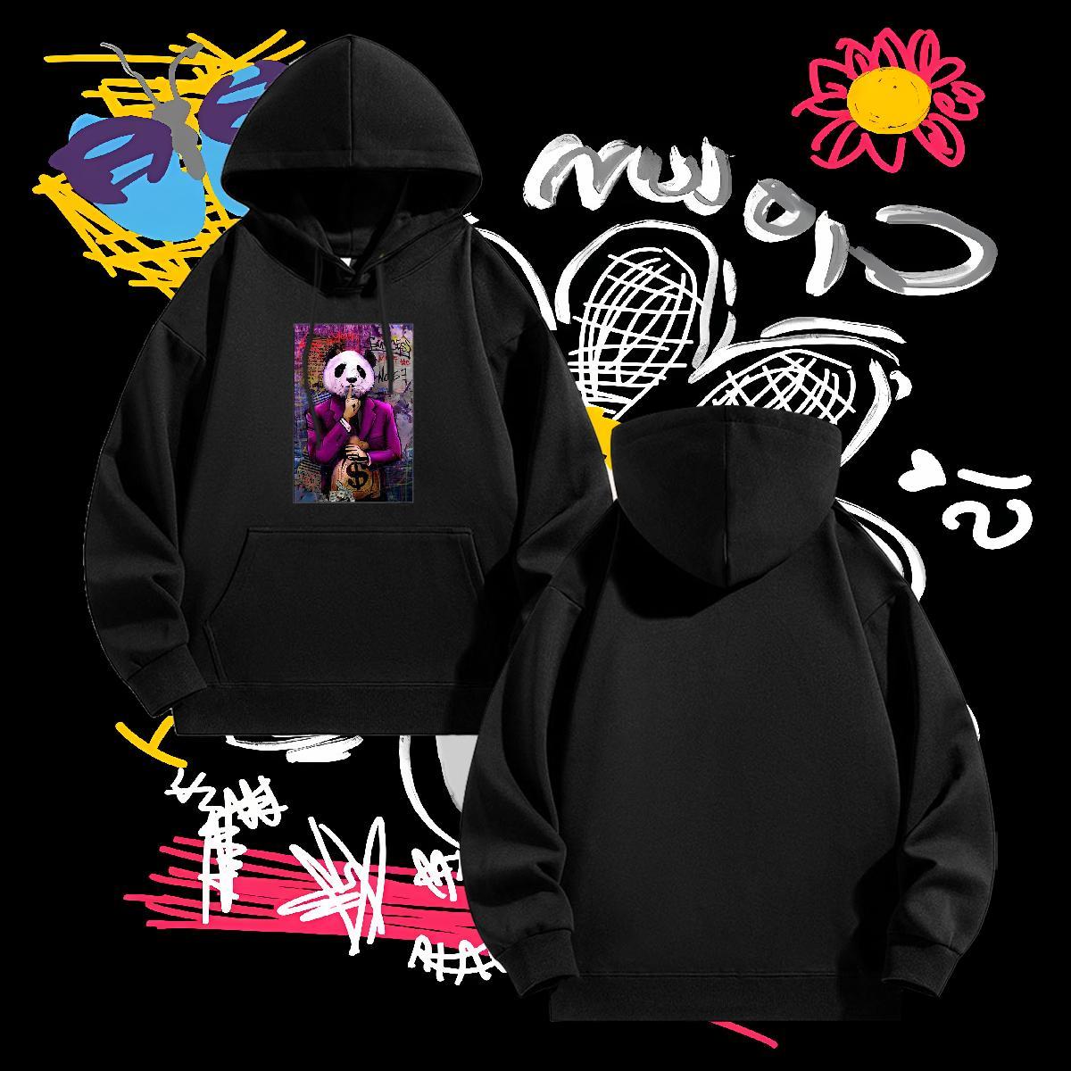 2024 Autumn Winter Man Hoodie Breathable Long Sleeve Popular Hoodie for Man Woman Custom Anime Clothes Hoodie High Street Hip Hop Warm Fleece