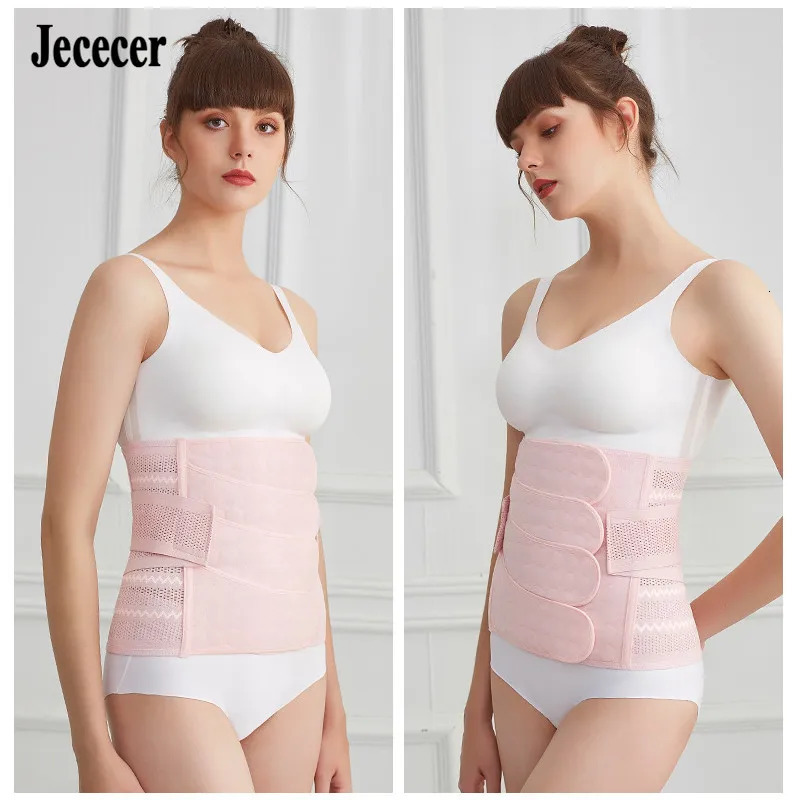 Women Modeling Belt Postpartum Bandage Postnatal Support Girdle Waist Trainer Shapewear Belly Band Body Shaper Corset Slimming 241115
