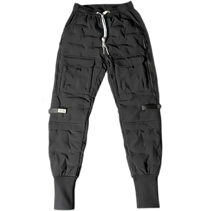 Mens underwear winter thick and loose upper high-quality fashion brushed cargo mens pants 241111