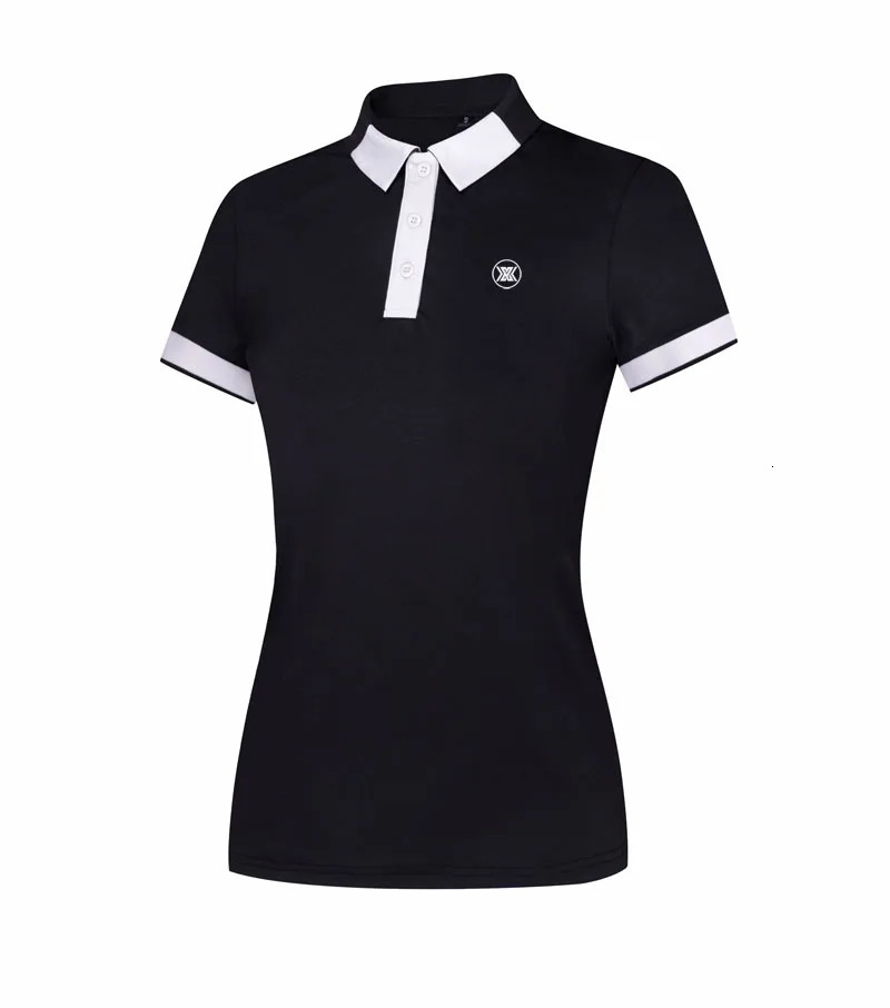 Golf shirt Women Shortsleeved Lapel Polo Shirt Elastic Breathable Tennis Clothing ladies HighQuality TShirt golf wear 240416