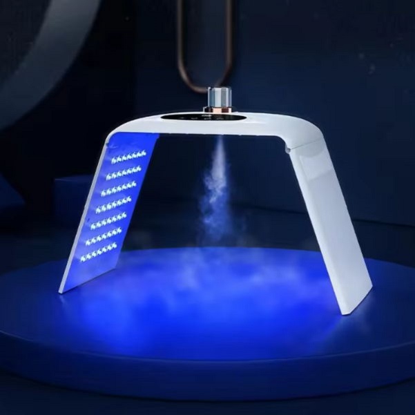 Portable 7 color led light therapy product face lamp blue red led light therapy skin care device home use beauty equipment
