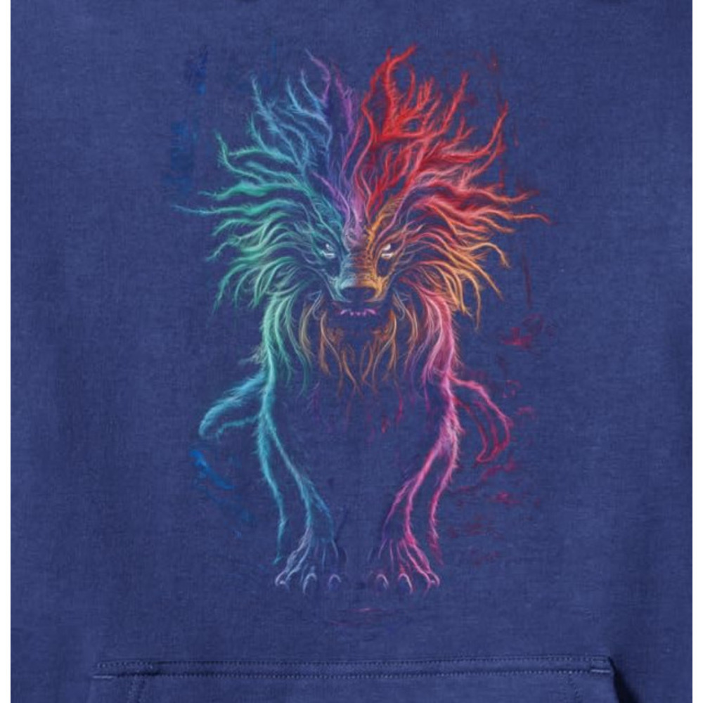 Hoodie for Mens Womens Wolf Woodland Forest Animal Lover Wildlife Gifts Graphic Tee Pullover Hoodie Graphic Hoodies sweatshirt cool