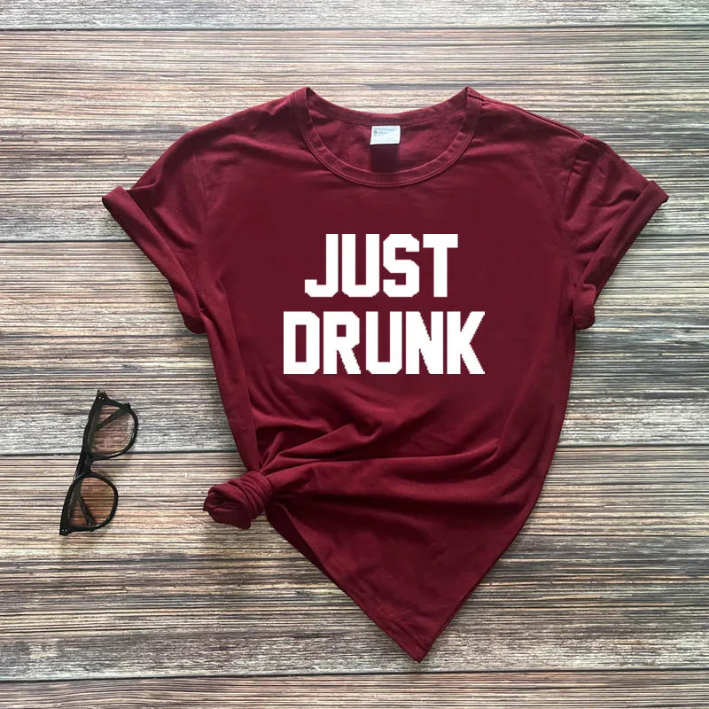 Just married T Shirt Aesthetic drunk Tshirt Women Ulzzang Wedding Bachelor Party Tops Lady ONeck oversized t shirt 240416