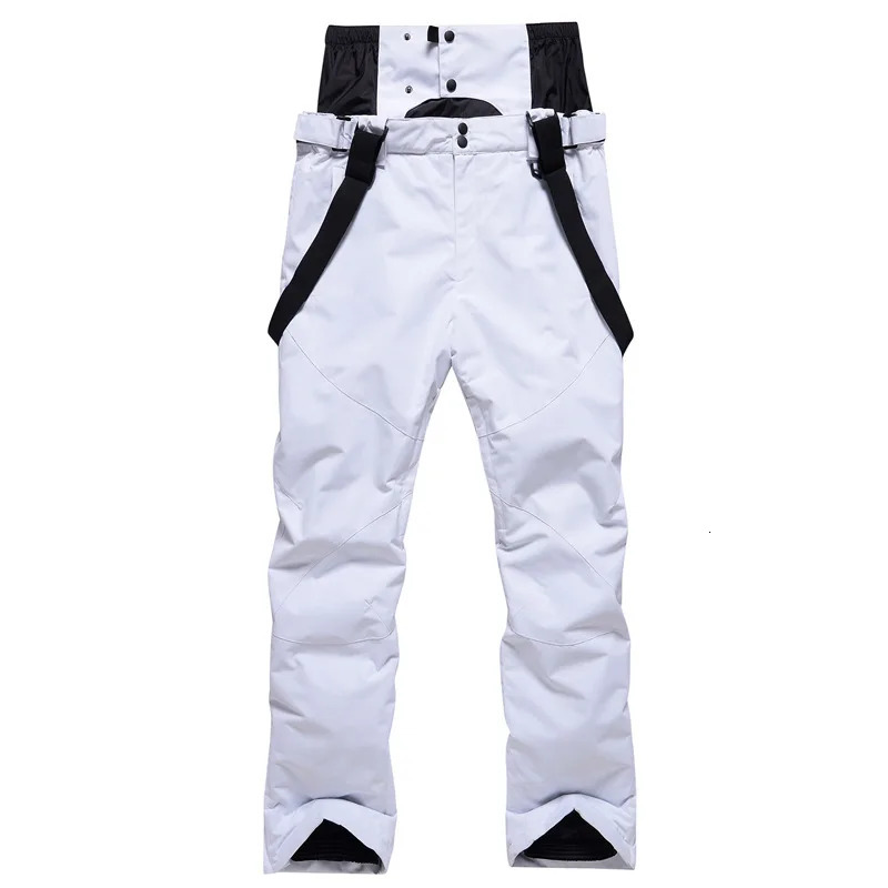 High Quality Outdoor Windproof Waterproof Breathable Double Layer Winter Ski pants Snow Trousers ski Snowboarding Pants Ma 241115