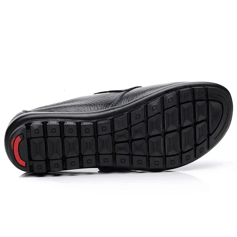 sports shoes womens care shoes womens comfort and health work apartments anti slip wedge leather Moccasins black multi simple shoes 241115