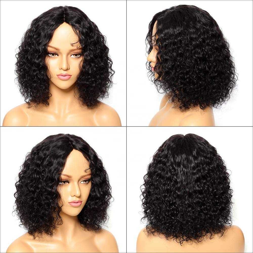 Fuxin Wholesale Short Curly Wig Raw Vietnamese Hair Unprocessed Bob Wigs Human Hair Lace Front Kinky Curly Hd Lace Frontal Wig