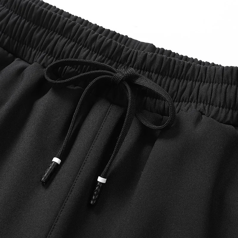 Mens autumn and winter wool warm sweater mens casual pants waterproof jacket loose ankle sports 241115