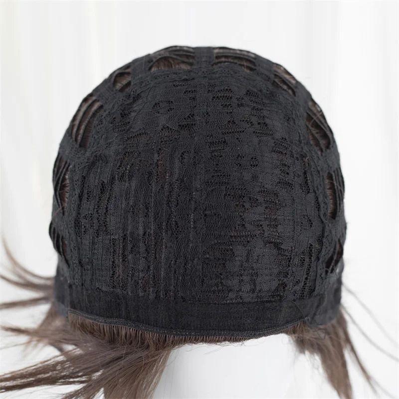 L-email wig Synthetic Hair Anime BLUE LOCK Yukimiya Kenyu Cosplay Wigs Brown 30cm Short Silicone Man Cosplay Heat Resistant Wig 241115