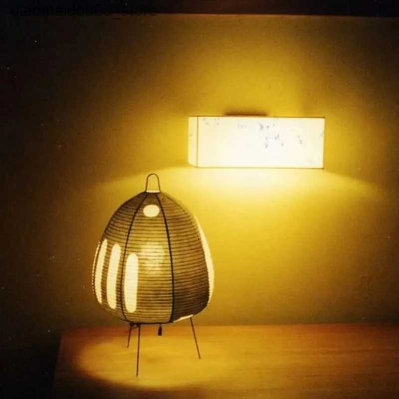 Lamps Shades Noguchi Yong Lantern Bedroom Tripod Rice Paper Light Akari Noguchi Yong Lantern Bedroom Decoration Akari Light Q240416