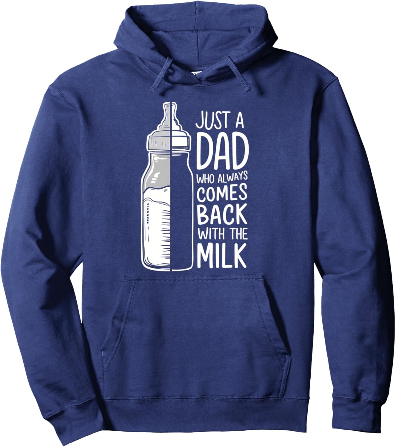 Hoodie for Mens Womens Dad Milk Bottle Funny Fathers Day New Dad Design Graphic Pullover Hoodie Graphic Hoodies sweatshirt