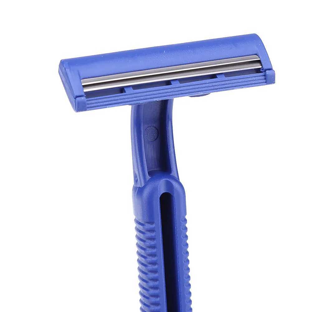 300-10PCS Disposable Whiskers Shaving Shavers Body Trimmer Stainless 2 Layers Blade Razors for Men Women Hotel AppliancesXJ241116