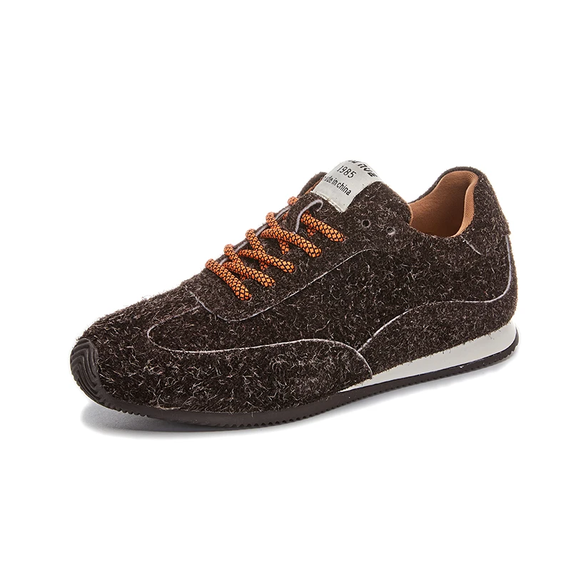 Snowflake Leather Women's German Training Shoes Non-slip Fashion Women's Sneakers Shoes Flat Bottom Casual Female Shoes