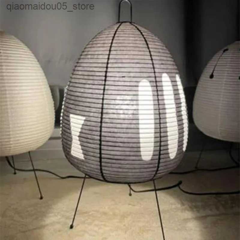 Lamps Shades Noguchi Yong Lantern Bedroom Tripod Rice Paper Light Akari Noguchi Yong Lantern Bedroom Decoration Akari Light Q240416