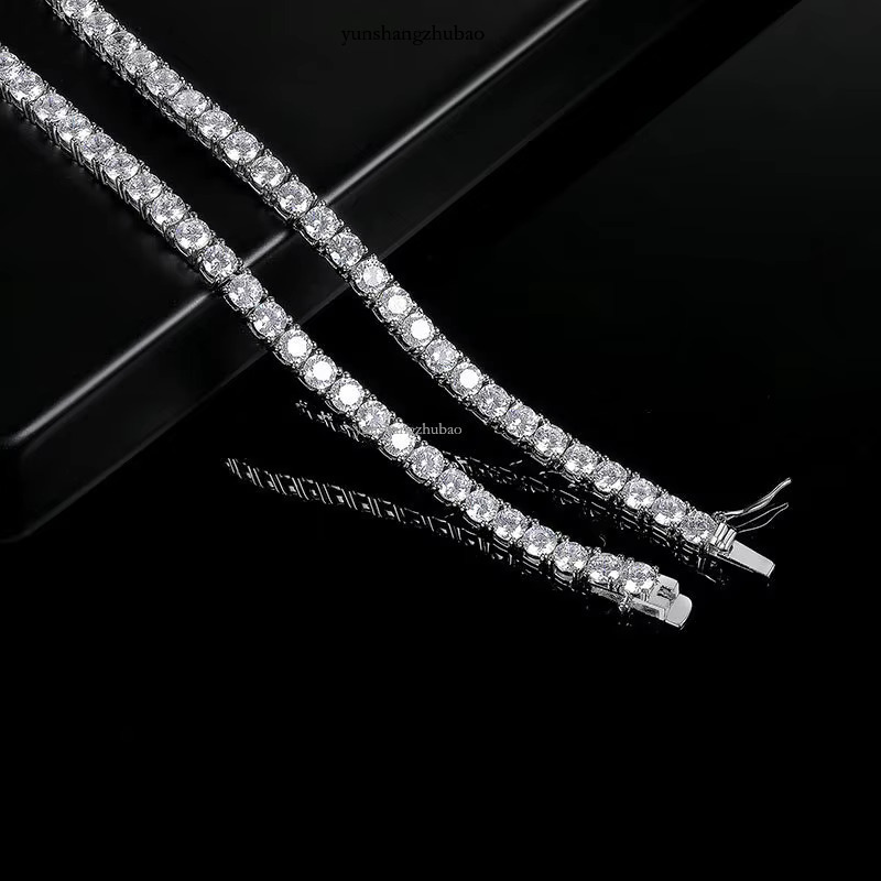 Zircon Pendant Hip Hop Jewelry Dia Wholesale Custom Chain Factory Price Cuban CZ Necklace for Men Girls Free shipping Free shipping