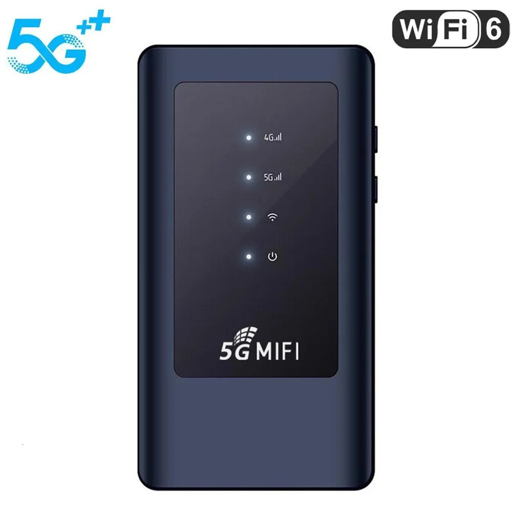 5G MiFi mobile modem portable WiFi router with SIM card slot WiFi 5 wireless Internet router device up to 16 users suitable for station wagon 241115